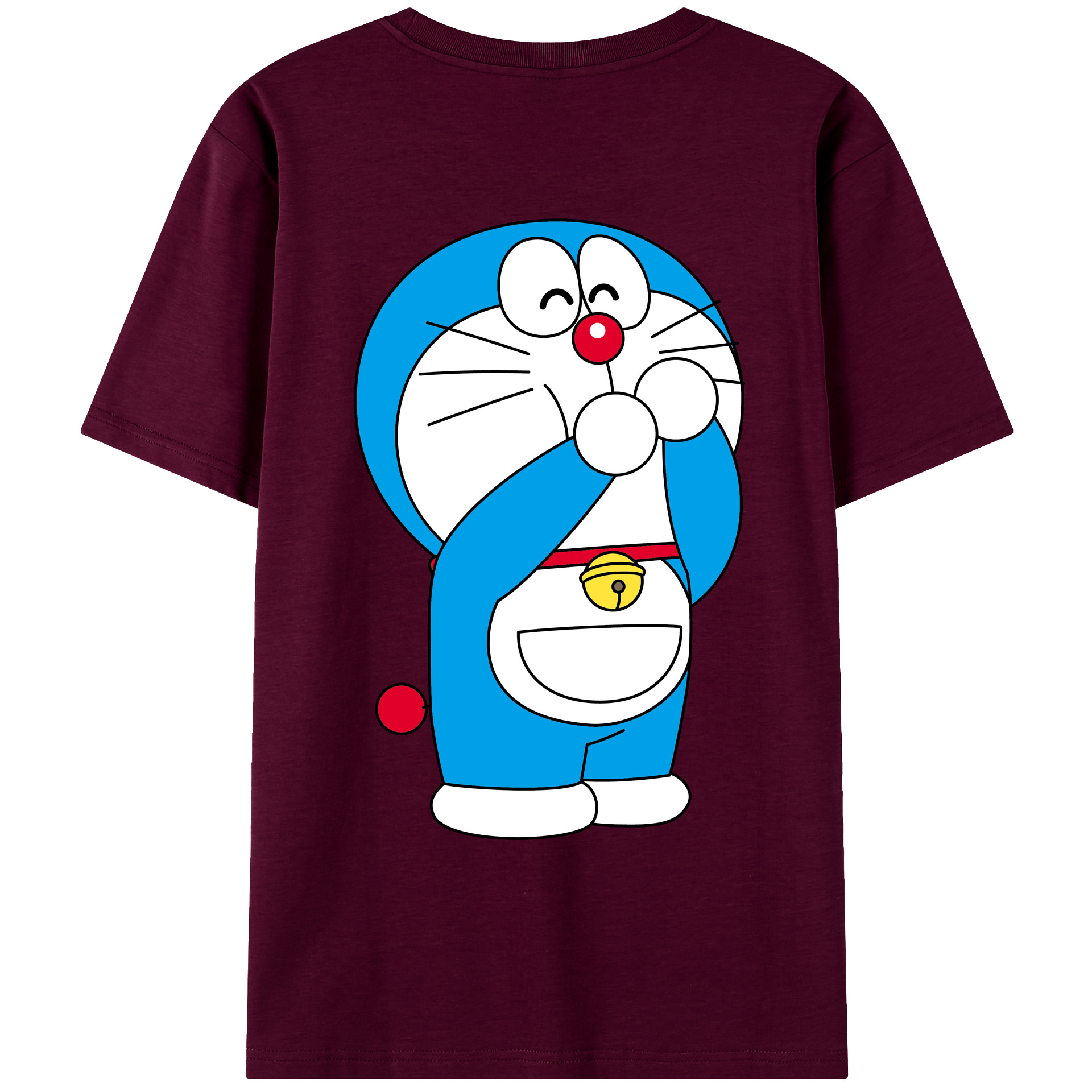 （画像用） ドラえもん Doraemon レディース半袖Tシャツ(バックプリント)